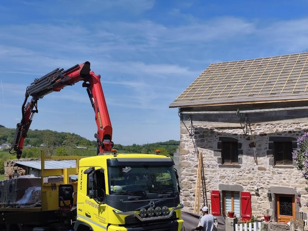 Chantier toiture, Charbonnières-les-Varennes